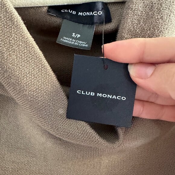 Club Monaco Abhy Sweater Tan (NWT) Size Small - Picture 2 of 4